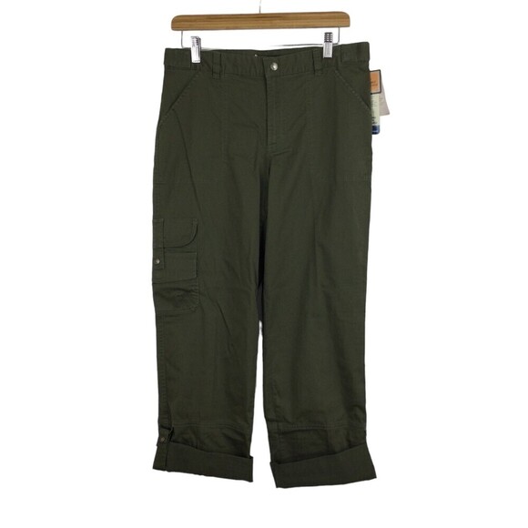 Columbia Pants - Columbia Sportswear Company Womens Alderdale Cargo Pants Dark Green Size 8 NWT